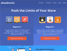 Tablet Screenshot of aheadworks.com
